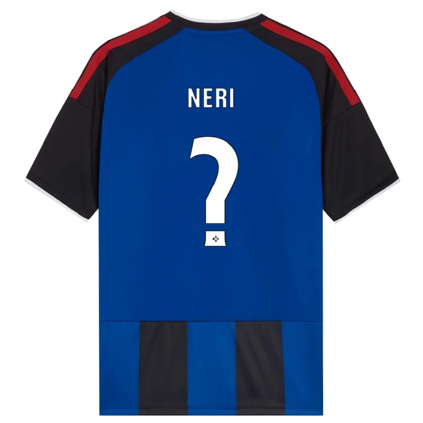Danxen Enfant Maillot Tommaso Neri #0 Noir Rouge Blanc Bleu Tenues Domicile 2026/27 T-Shirt
