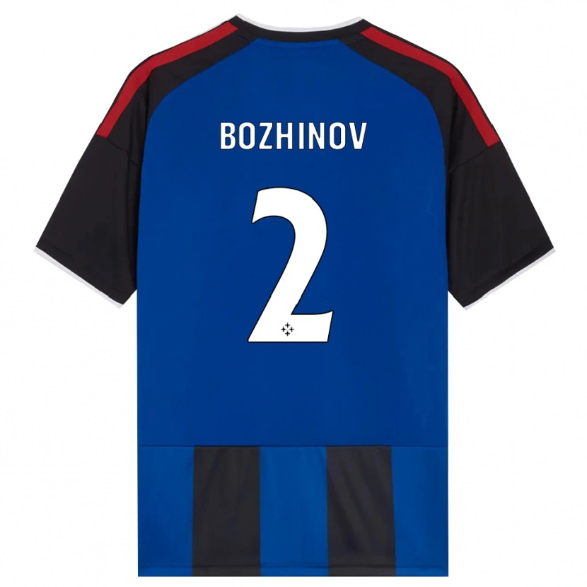 Danxen Enfant Maillot Rosen Bozhinov #2 Noir Rouge Blanc Bleu Tenues Domicile 2026/27 T-Shirt