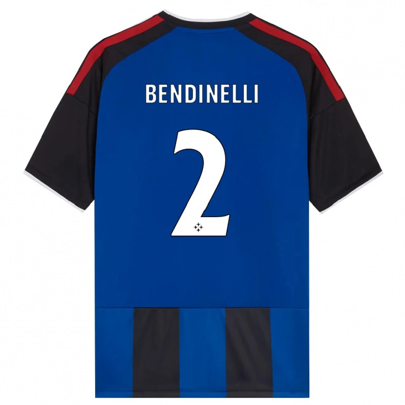 Danxen Enfant Maillot Louis Bendinelli #2 Noir Rouge Blanc Bleu Tenues Domicile 2026/27 T-Shirt