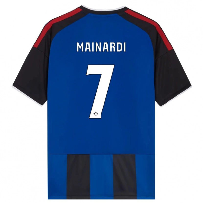 Danxen Enfant Maillot Gianmarco Mainardi #7 Noir Rouge Blanc Bleu Tenues Domicile 2026/27 T-Shirt