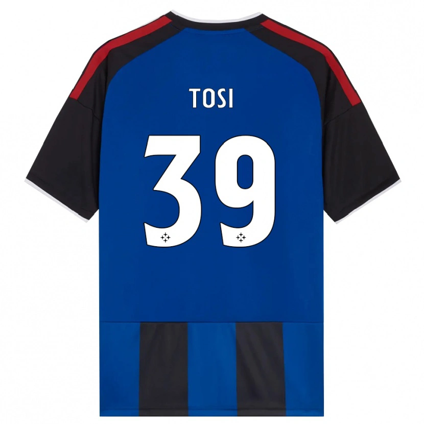Danxen Enfant Maillot Lorenzo Tosi #39 Noir Rouge Blanc Bleu Tenues Domicile 2026/27 T-Shirt