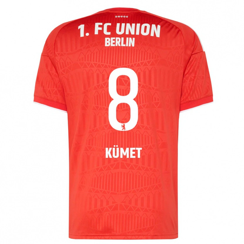 Danxen Enfant Maillot Hewal Kümet #8 Rouge Blanc Tenues Domicile 2026/27 T-Shirt