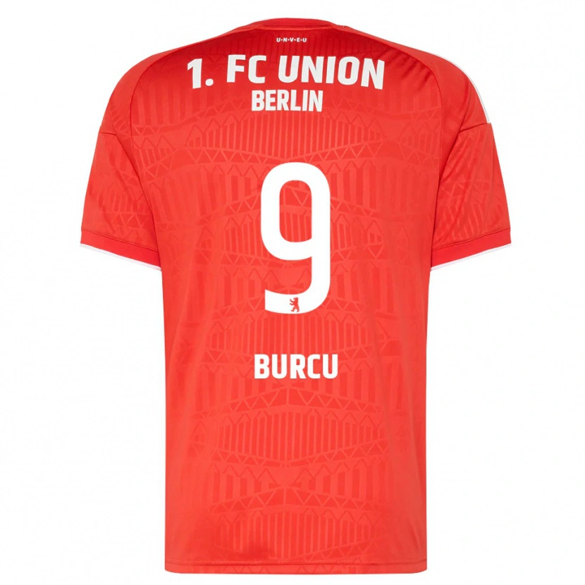 Danxen Enfant Maillot Livan Burcu #9 Rouge Blanc Tenues Domicile 2026/27 T-Shirt