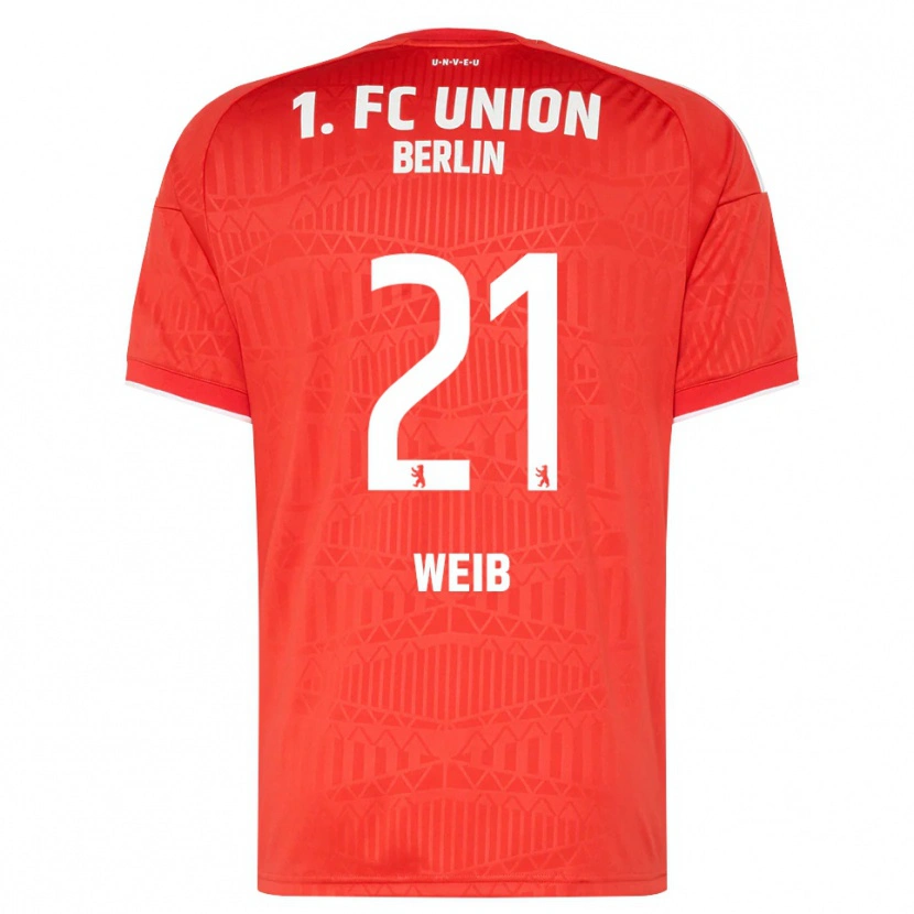 Danxen Enfant Maillot Anna Weiß #21 Rouge Blanc Tenues Domicile 2026/27 T-Shirt