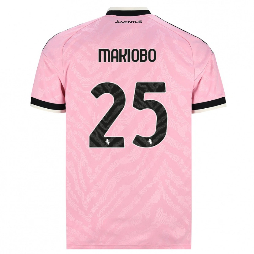 Danxen Enfant Maillot Grady Makiobo #25 Rose Noir Tenues Extérieur 2026/27 T-Shirt