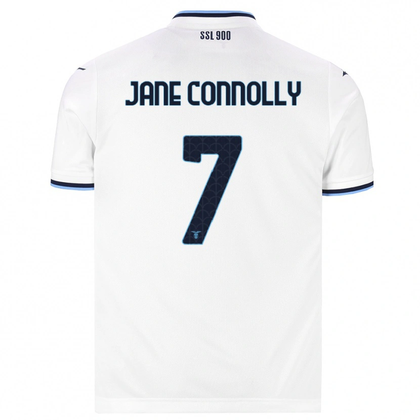 Danxen Enfant Maillot Megan Jane Connolly #7 Blanc Bleu Marine Tenues Extérieur 2026/27 T-Shirt