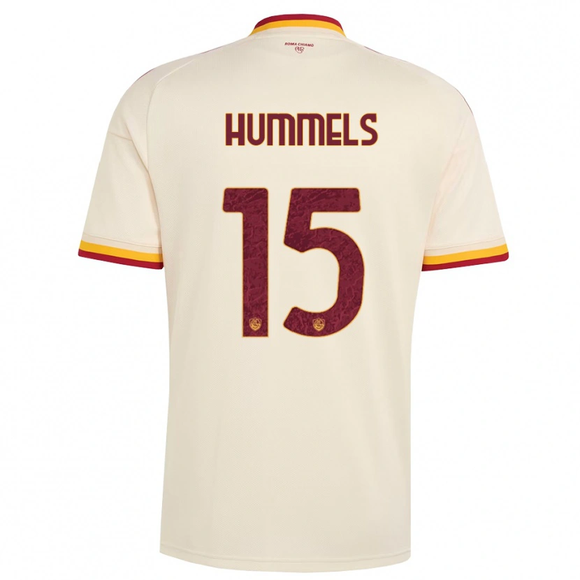 Danxen Enfant Maillot Mats Hummels #15 Champagne Rouge Jaune Tenues Extérieur 2026/27 T-Shirt