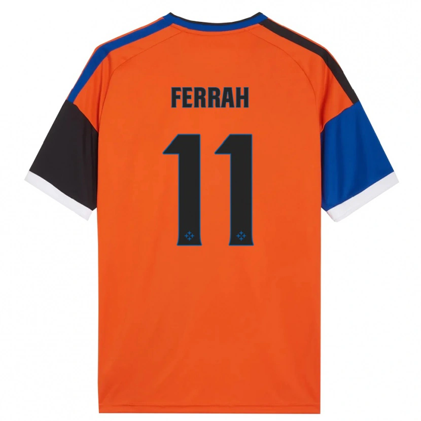 Danxen Enfant Maillot Ichem Ferrah #11 Orange Bleu Noir Blanc Tenues Extérieur 2026/27 T-Shirt