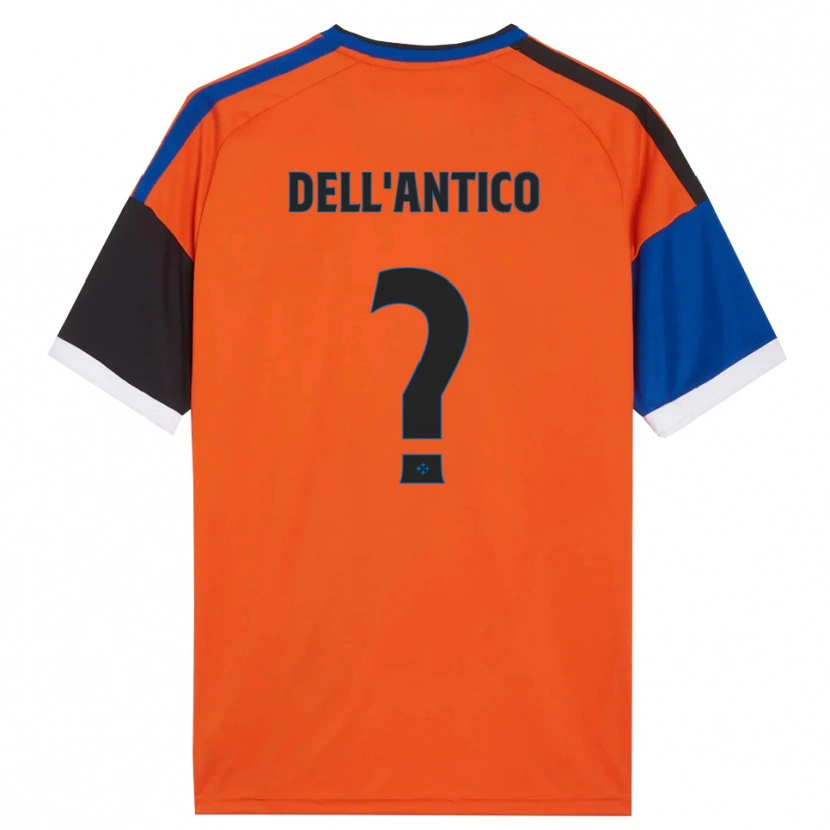 Danxen Enfant Maillot Lapo Dell'antico #0 Orange Bleu Noir Blanc Tenues Extérieur 2026/27 T-Shirt