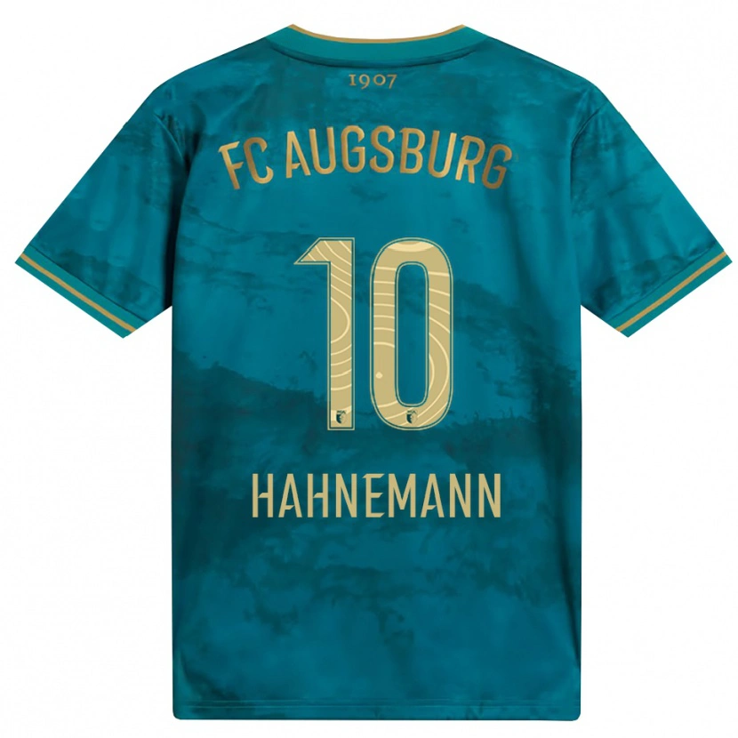 Danxen Enfant Maillot Jamy Hahnemann #10 Vert Marron Tenues Extérieur 2026/27 T-Shirt
