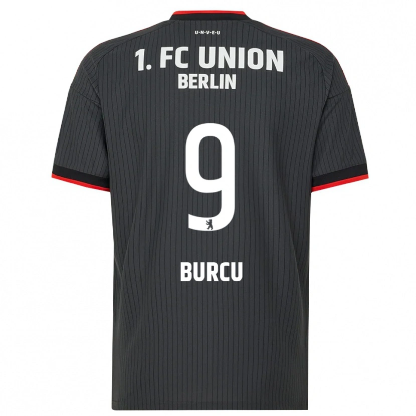 Danxen Enfant Maillot Livan Burcu #9 Noir Blanc Rouge Tenues Extérieur 2026/27 T-Shirt