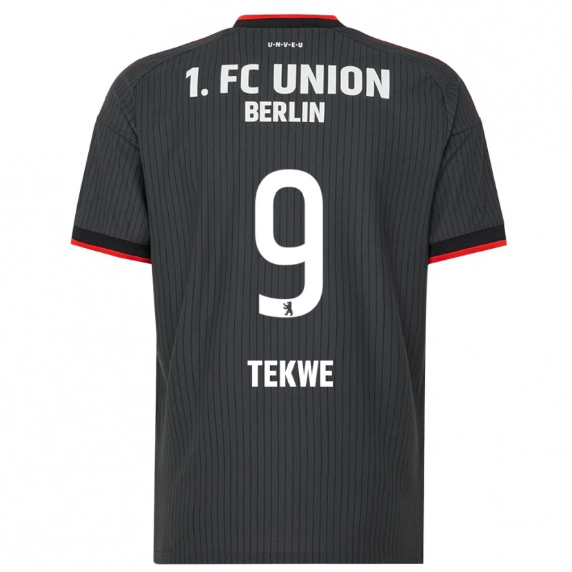 Danxen Enfant Maillot Harry Tekwe #9 Noir Blanc Rouge Tenues Extérieur 2026/27 T-Shirt