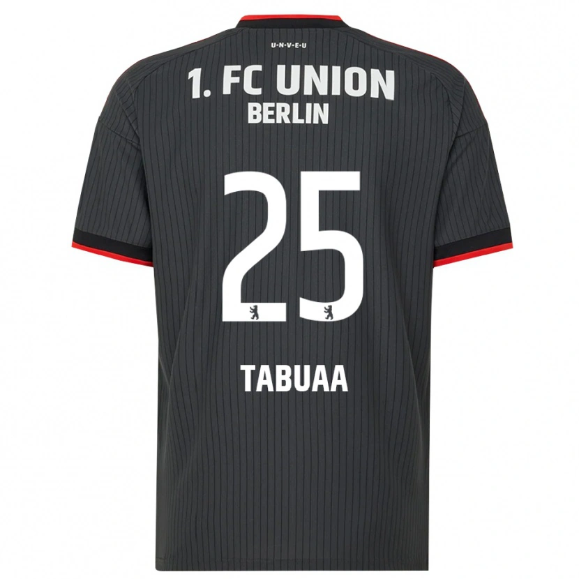 Danxen Enfant Maillot Stephen Tabuaa #25 Noir Blanc Rouge Tenues Extérieur 2026/27 T-Shirt