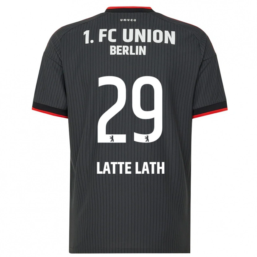 Danxen Enfant Maillot Emmanuel Latte Lath #29 Noir Blanc Rouge Tenues Extérieur 2026/27 T-Shirt