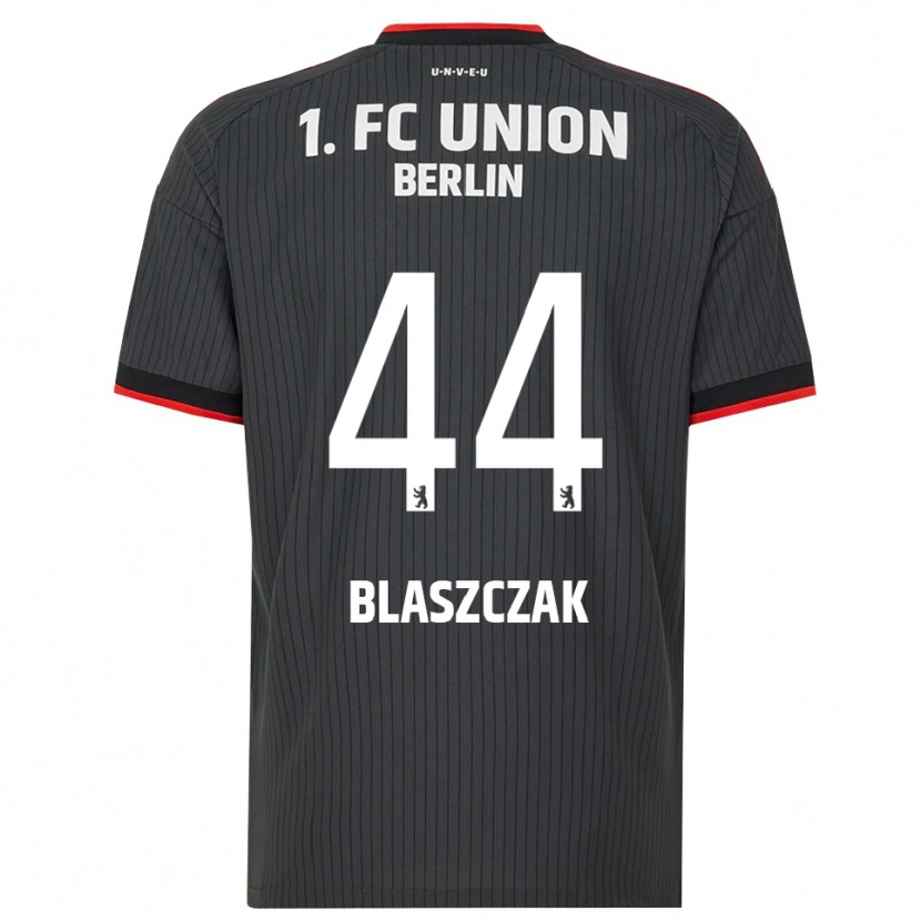 Danxen Enfant Maillot Tim Blaszczak #44 Noir Blanc Rouge Tenues Extérieur 2026/27 T-Shirt