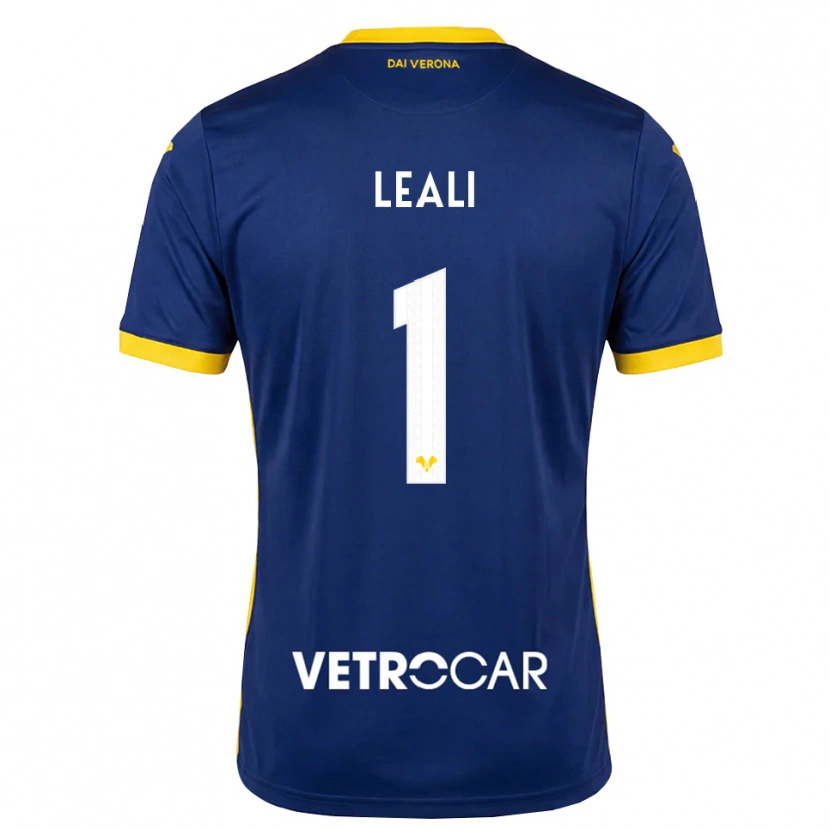 Danxen Homme Maillot Nicola Leali #1 Bleu Roi Jaune Blanc Tenues Domicile 2026/27 T-Shirt