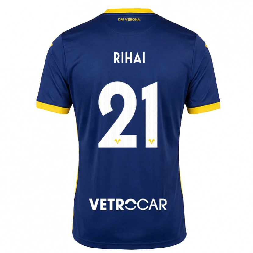 Danxen Homme Maillot Aiman Rihai #21 Bleu Roi Jaune Blanc Tenues Domicile 2026/27 T-Shirt