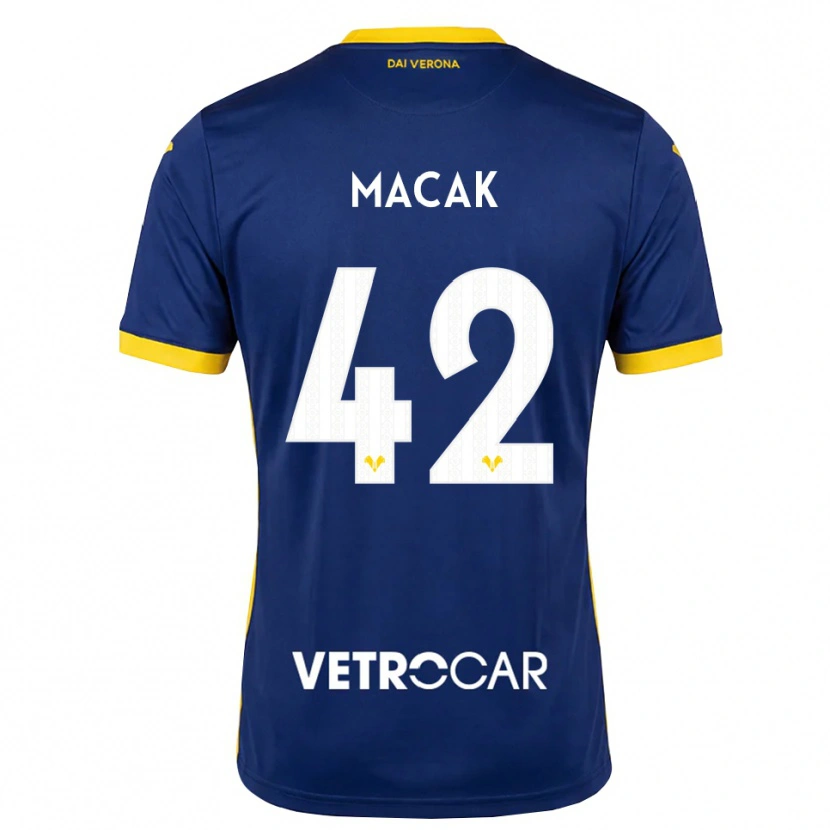 Danxen Homme Maillot Tian Macak #42 Bleu Roi Jaune Blanc Tenues Domicile 2026/27 T-Shirt