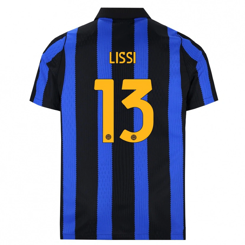 Danxen Homme Maillot Thomas Lissi #13 Noir Bleu Jaune Tenues Domicile 2026/27 T-Shirt