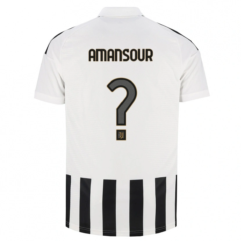 Danxen Homme Maillot Adam Amansour #0 Noir Blanc Marron Tenues Domicile 2026/27 T-Shirt