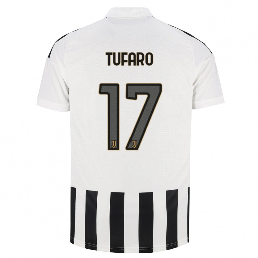 Danxen Homme Maillot Gabriele Tufaro #17 Noir Blanc Marron Tenues Domicile 2026/27 T-Shirt