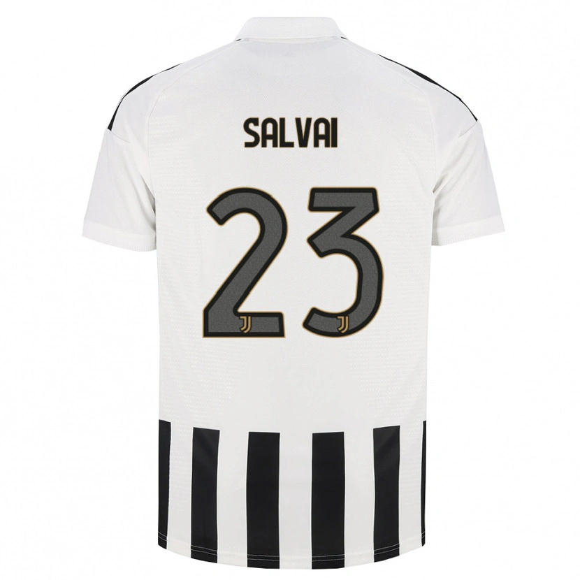 Danxen Homme Maillot Cecilia Salvai #23 Noir Blanc Marron Tenues Domicile 2026/27 T-Shirt