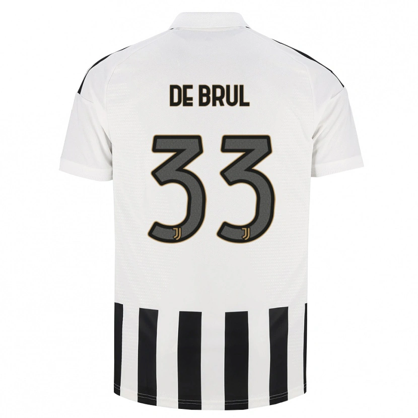 Danxen Homme Maillot Maxime De Brul #33 Noir Blanc Marron Tenues Domicile 2026/27 T-Shirt