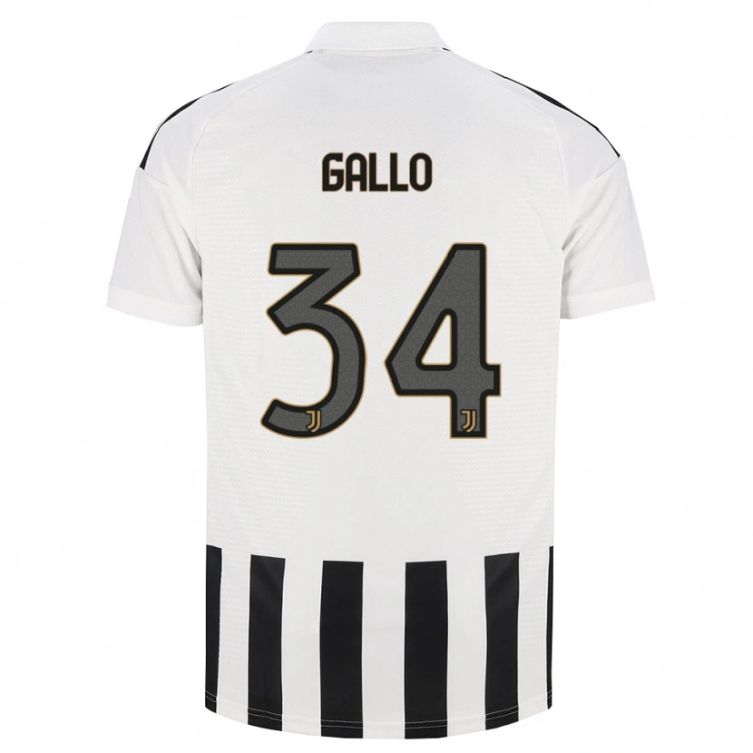Danxen Homme Maillot Azzurra Gallo #34 Noir Blanc Marron Tenues Domicile 2026/27 T-Shirt
