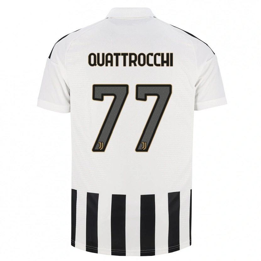 Danxen Homme Maillot Juan Ignacio Quattrocchi #77 Noir Blanc Marron Tenues Domicile 2026/27 T-Shirt