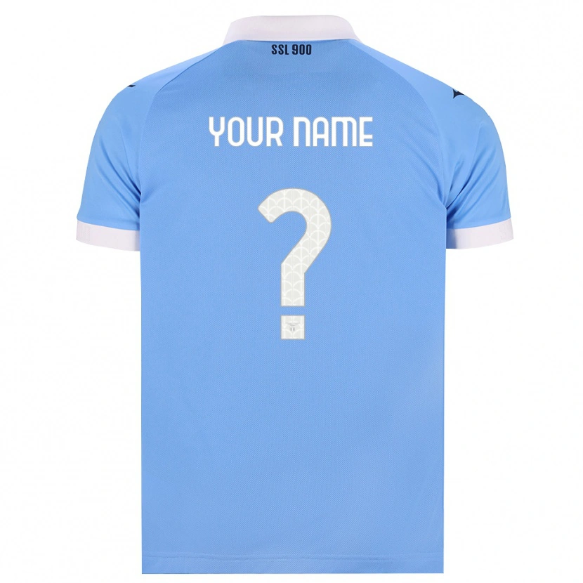 Danxen Homme Maillot Votre Nom #0 Bleu Ciel Noir Blanc Tenues Domicile 2026/27 T-Shirt