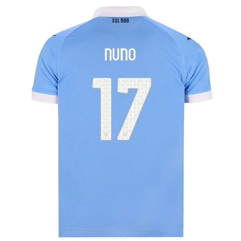 Danxen Homme Maillot Nuno Tavares #17 Bleu Ciel Noir Blanc Tenues Domicile 2026/27 T-Shirt