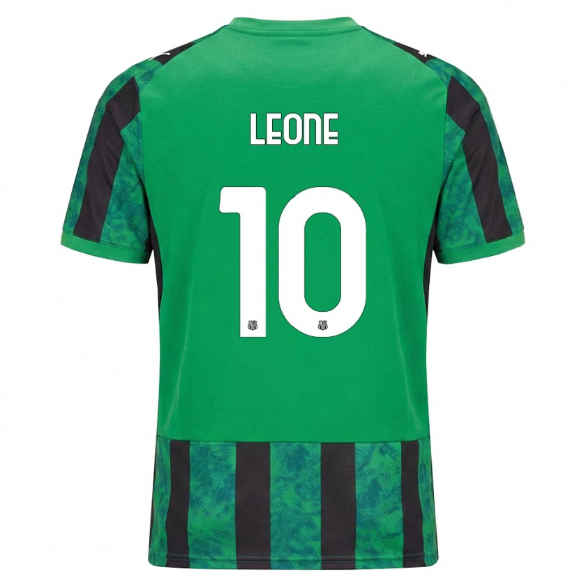 Danxen Homme Maillot Kevin Leone #10 Vert Noir Blanc Tenues Domicile 2026/27 T-Shirt