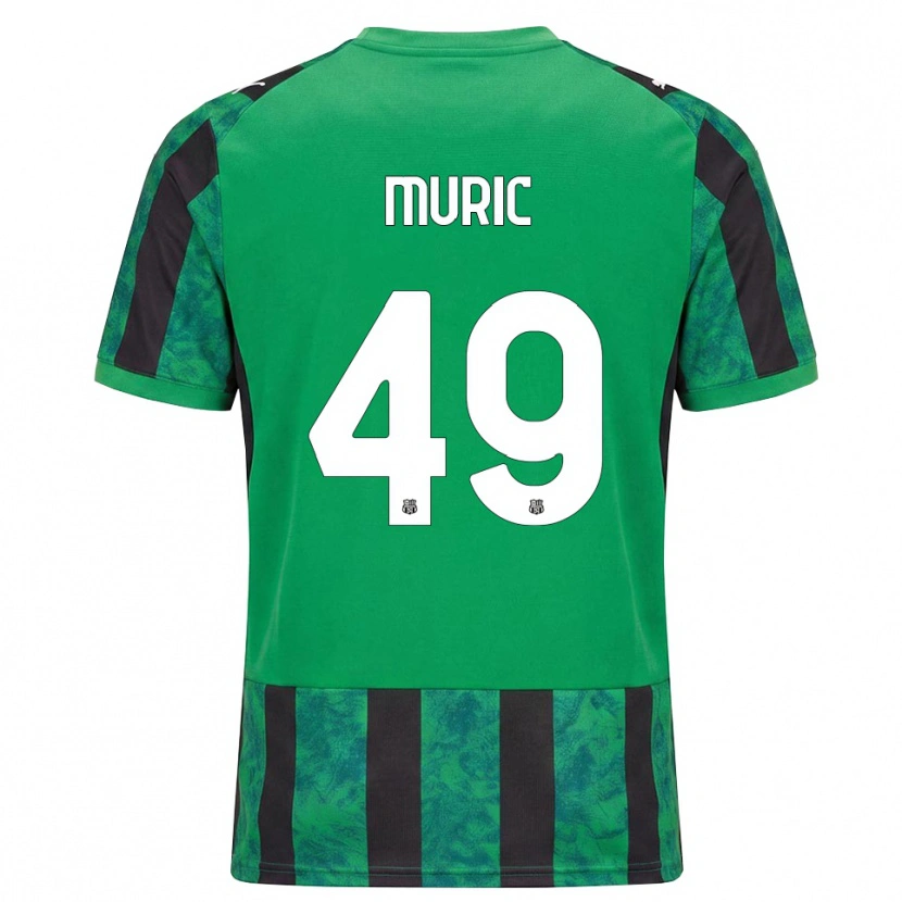 Danxen Homme Maillot Arijanet Murić #49 Vert Noir Blanc Tenues Domicile 2026/27 T-Shirt
