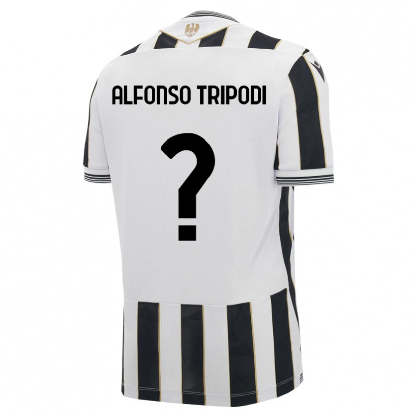 Danxen Homme Maillot Leonardo Alfonso Tripodi #0 Noir Blanc Rose Tenues Domicile 2026/27 T-Shirt
