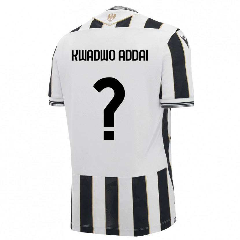 Danxen Homme Maillot Kelly Kwadwo Addai #0 Noir Blanc Rose Tenues Domicile 2026/27 T-Shirt
