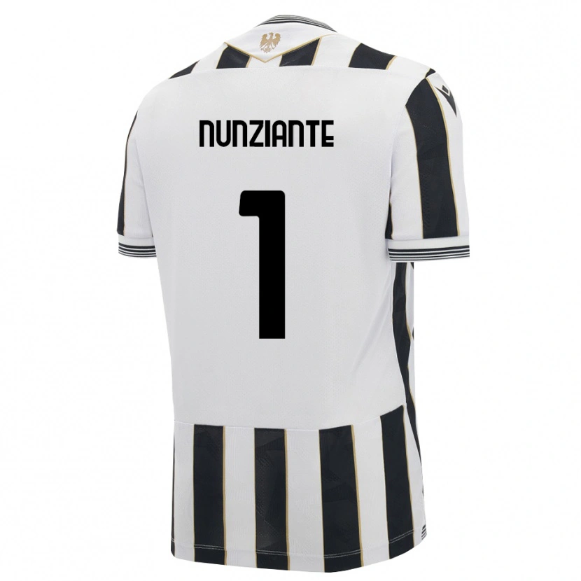 Danxen Homme Maillot Alessandro Nunziante #1 Noir Blanc Rose Tenues Domicile 2026/27 T-Shirt