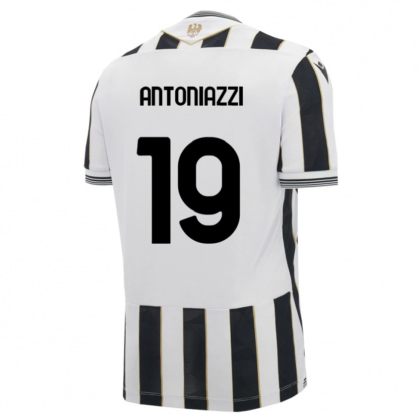 Danxen Homme Maillot Samuele Antoniazzi #19 Noir Blanc Rose Tenues Domicile 2026/27 T-Shirt