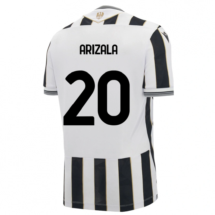 Danxen Homme Maillot Juan Arizala #20 Noir Blanc Rose Tenues Domicile 2026/27 T-Shirt
