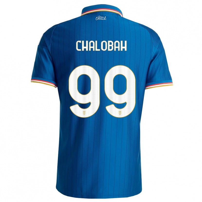 Danxen Homme Maillot Trevoh Chalobah #99 Bleu Blanc Rouge Tenues Domicile 2026/27 T-Shirt