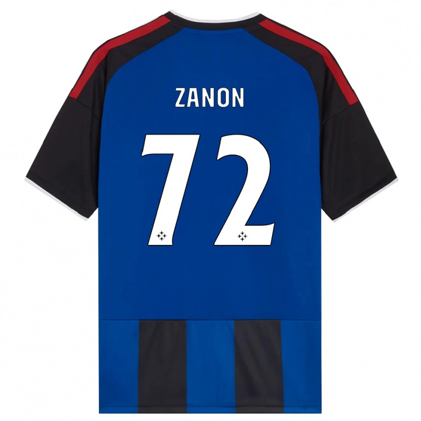 Danxen Homme Maillot Simone Zanon #72 Noir Rouge Blanc Bleu Tenues Domicile 2026/27 T-Shirt