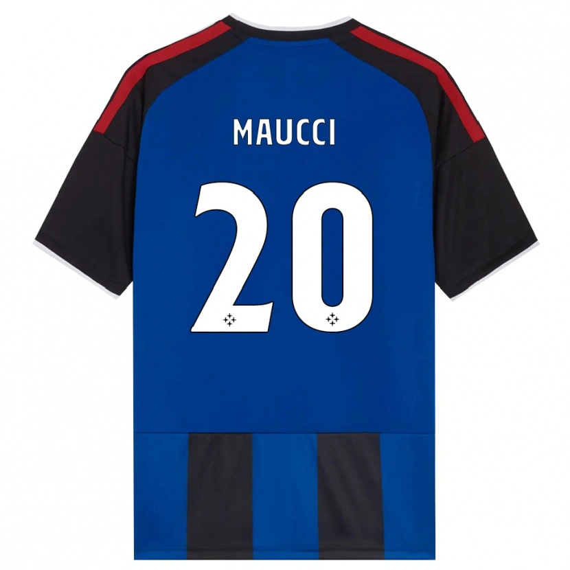 Danxen Homme Maillot Giacomo Maucci #20 Noir Rouge Blanc Bleu Tenues Domicile 2026/27 T-Shirt