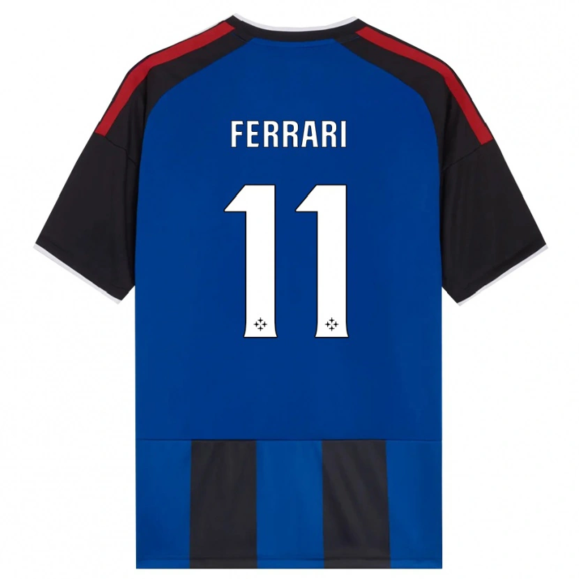 Danxen Homme Maillot Tommaso Ferrari #11 Noir Rouge Blanc Bleu Tenues Domicile 2026/27 T-Shirt