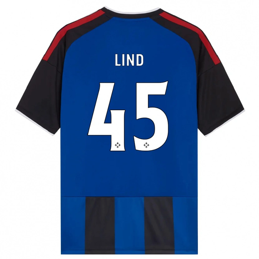 Danxen Homme Maillot Alexander Lind #45 Noir Rouge Blanc Bleu Tenues Domicile 2026/27 T-Shirt