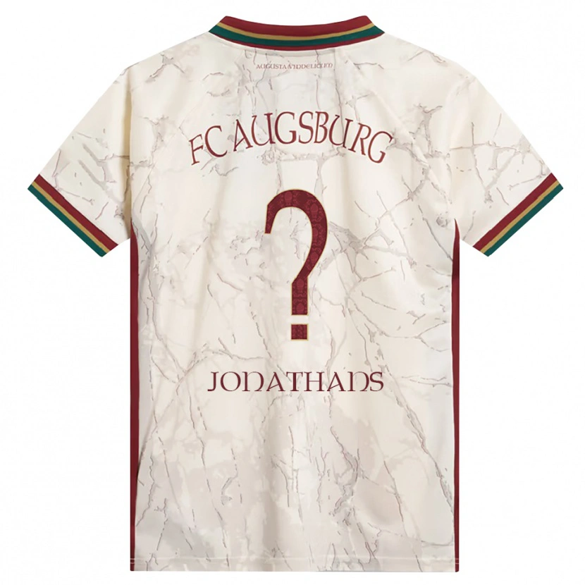 Danxen Homme Maillot David Jonathans #0 Vert Riz Blanc Bourgogne Tenues Domicile 2026/27 T-Shirt