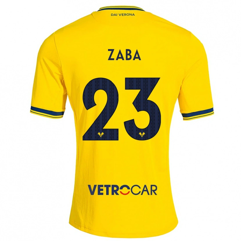 Danxen Homme Maillot Nelson Zaba #23 Jaune Rouge Tenues Extérieur 2026/27 T-Shirt