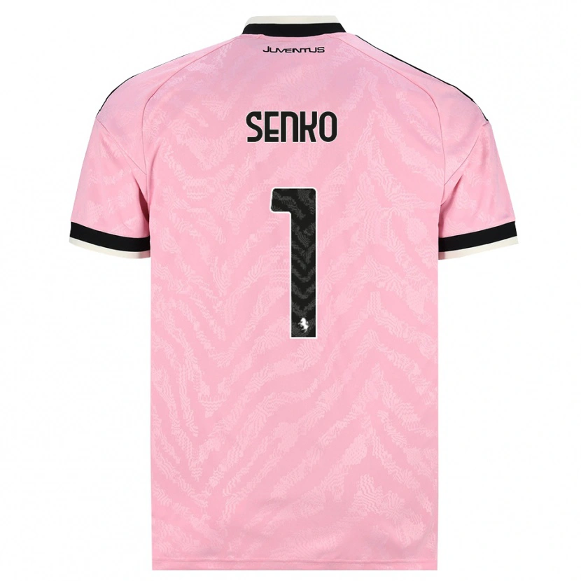 Danxen Homme Maillot Zsombor Senko #1 Rose Noir Tenues Extérieur 2026/27 T-Shirt