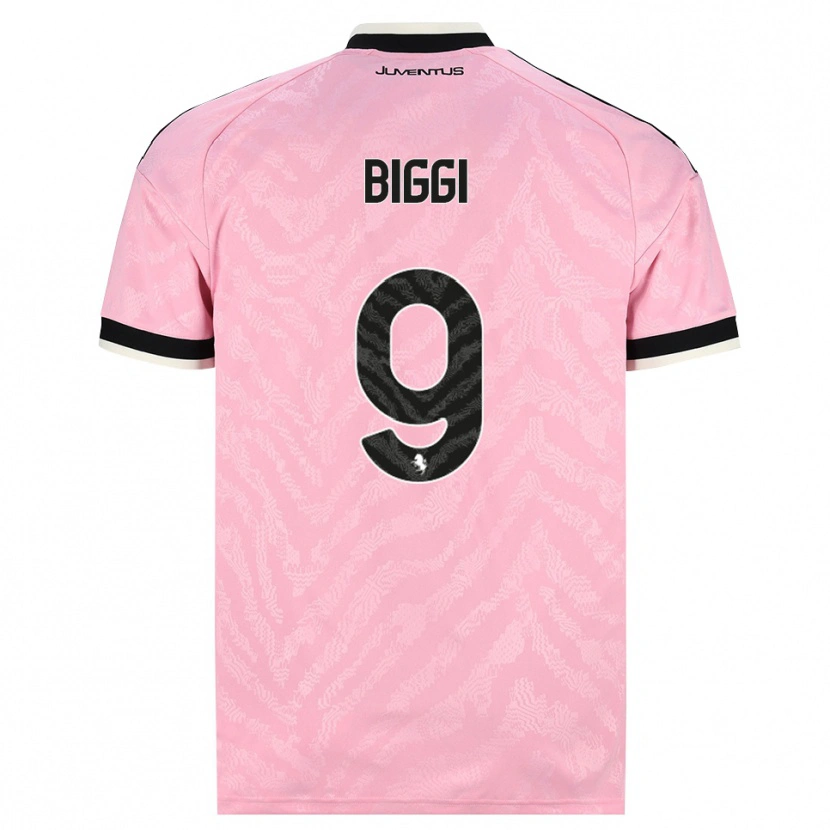 Danxen Homme Maillot Silvano Biggi #9 Rose Noir Tenues Extérieur 2026/27 T-Shirt