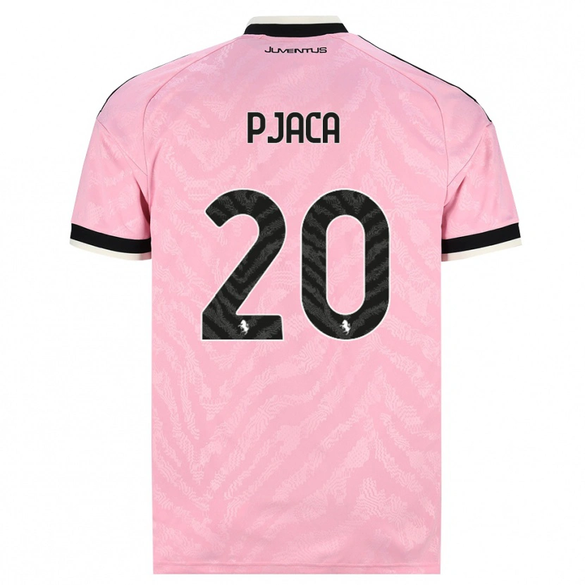 Danxen Homme Maillot Marko Pjaca #20 Rose Noir Tenues Extérieur 2026/27 T-Shirt