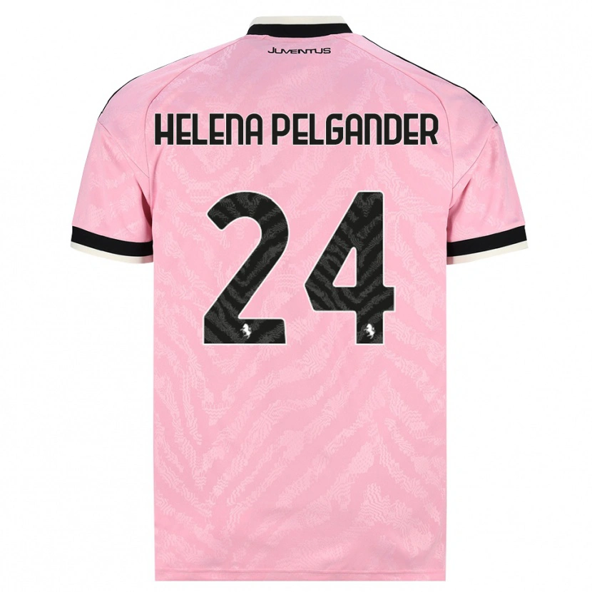 Danxen Homme Maillot Elsa Helena Pelgander #24 Rose Noir Tenues Extérieur 2026/27 T-Shirt