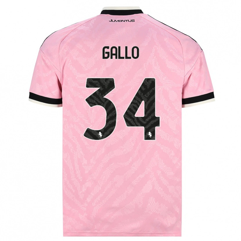 Danxen Homme Maillot Azzurra Gallo #34 Rose Noir Tenues Extérieur 2026/27 T-Shirt